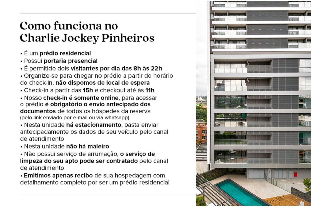 Charlie Jockey Pinheiros Lejlighed São Paulo Eksteriør billede